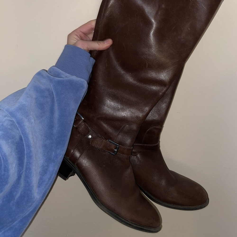 Ralph Lauren Leather Riding Boots